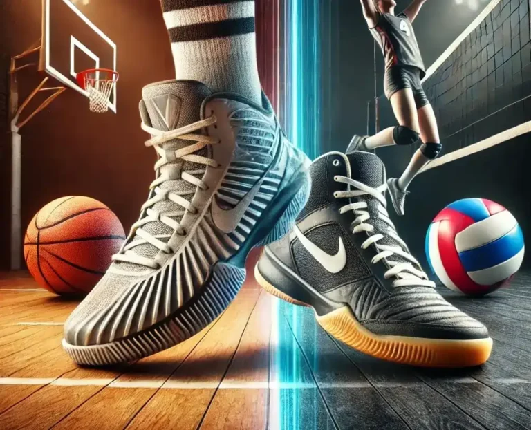 basketball shoes vs volleyball shoes